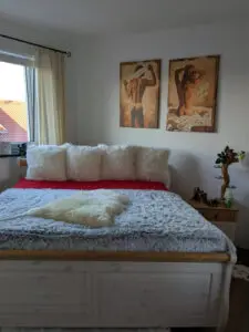 BESTBED Kundenbett in Massivholz in Seeg