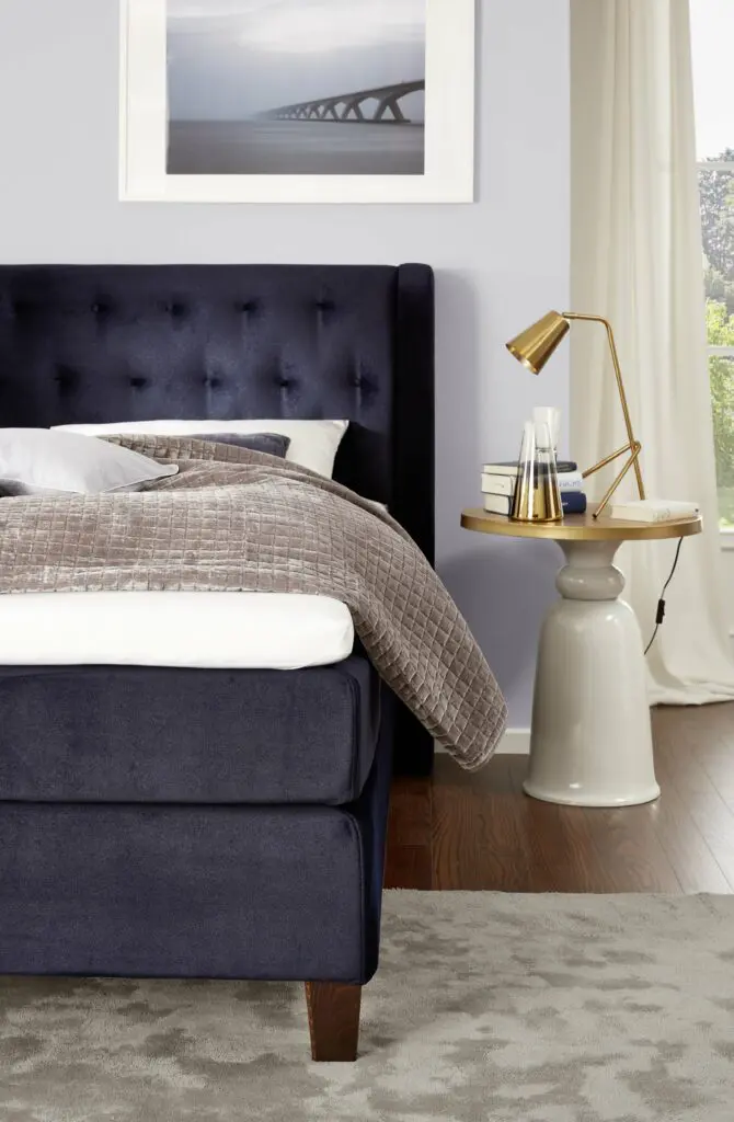 Boxspringbett Samt